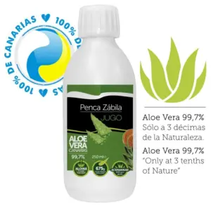 Jugo Puro Aloe Vera Penca Zabila 250ML